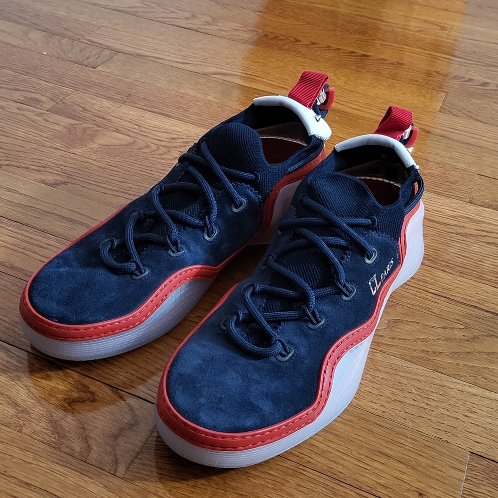 Authentic Christian Louboutin CL Paris Sneakers – Red Bottom Luxury